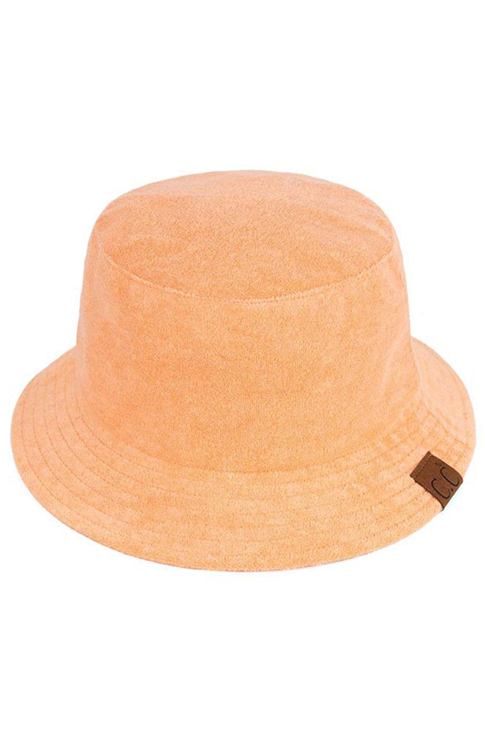 C.C Women's Terry Cloth Bucket Hat
