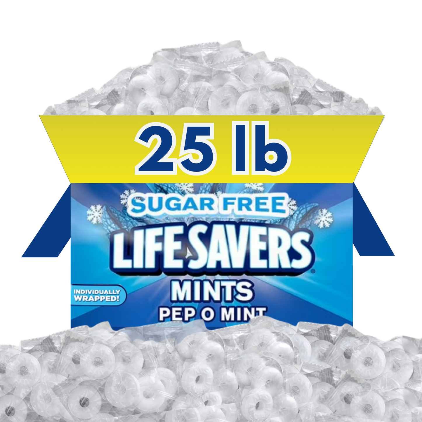 Life Savers Pastillas sin Azúcar Pep-O-Mint – Bolsa de Valor a Granel