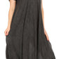 Sakkas Everyday Essentials Cap Sleeve Caftan Dress / Cover Up