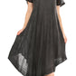 Sakkas Everyday Essentials Cap Sleeve Caftan Dress / Cover Up