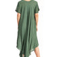 Sakkas Everyday Essentials Cap Sleeve Caftan Dress / Cover Up