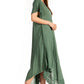 Sakkas Everyday Essentials Cap Sleeve Caftan Dress / Cover Up