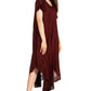 Sakkas Everyday Essentials Cap Sleeve Caftan Dress / Cover Up