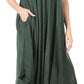 Sakkas Everyday Essentials Cap Sleeve Caftan Dress / Cover Up
