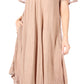 Sakkas Everyday Essentials Cap Sleeve Caftan Dress / Cover Up