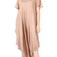 Sakkas Everyday Essentials Cap Sleeve Caftan Dress / Cover Up