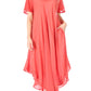 Sakkas Everyday Essentials Cap Sleeve Caftan Dress / Cover Up