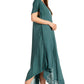 Sakkas Everyday Essentials Cap Sleeve Caftan Dress / Cover Up