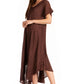 Sakkas Everyday Essentials Cap Sleeve Caftan Dress / Cover Up