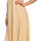 Sakkas Everyday Essentials Cap Sleeve Caftan Dress / Cover Up