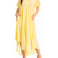 Sakkas Everyday Essentials Cap Sleeve Caftan Dress / Cover Up