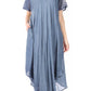 Sakkas Everyday Essentials Cap Sleeve Caftan Dress / Cover Up