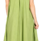 Sakkas Everyday Essentials Cap Sleeve Caftan Dress / Cover Up