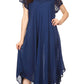 Sakkas Everyday Essentials Cap Sleeve Caftan Dress / Cover Up