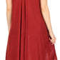 Sakkas Everyday Essentials Cap Sleeve Caftan Dress / Cover Up