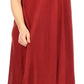 Sakkas Everyday Essentials Cap Sleeve Caftan Dress / Cover Up