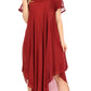 Sakkas Everyday Essentials Cap Sleeve Caftan Dress / Cover Up