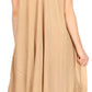 Sakkas Everyday Essentials Cap Sleeve Caftan Dress / Cover Up