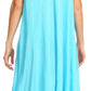 Sakkas Everyday Essentials Cap Sleeve Caftan Dress / Cover Up