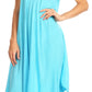 Sakkas Everyday Essentials Cap Sleeve Caftan Dress / Cover Up