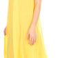 Sakkas Everyday Essentials Cap Sleeve Caftan Dress / Cover Up