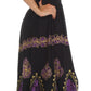 Sakkas Batik Sunshine Peasant Dress
