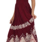 Sakkas Batik Sunshine Peasant Dress