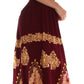 Sakkas Batik Sunshine Peasant Dress