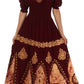 Sakkas Batik Sunshine Peasant Dress