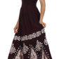 Sakkas Batik Sunshine Peasant Dress