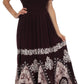 Sakkas Batik Sunshine Peasant Dress