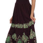 Sakkas Batik Sunshine Peasant Dress