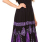 Sakkas Batik Sunshine Peasant Dress