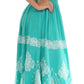 Sakkas Batik Sunshine Peasant Dress