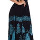 Sakkas Batik Sunshine Peasant Dress