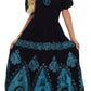 Sakkas Batik Sunshine Peasant Dress