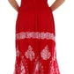 Sakkas Batik Sunshine Peasant Dress