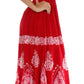 Sakkas Batik Sunshine Peasant Dress