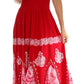 Sakkas Batik Sunshine Peasant Dress