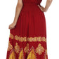 Sakkas Batik Sunshine Peasant Dress