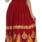 Sakkas Batik Sunshine Peasant Dress