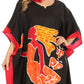 Sakkas Trina Women's Casual Loose Beach Poncho Caftan Dress Cover-up Many Print