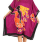 Sakkas Trina Women's Casual Loose Beach Poncho Caftan Dress Cover-up Many Print
