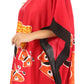 Sakkas Trina Women's Casual Loose Beach Poncho Caftan Dress Cover-up Many Print