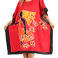 Sakkas Trina Women's Casual Loose Beach Poncho Caftan Dress Cover-up Many Print