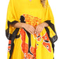 Sakkas Trina Women's Casual Loose Beach Poncho Caftan Dress Cover-up Many Print