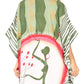 Sakkas Trina Women's Casual Loose Beach Poncho Caftan Dress Cover-up Many Print
