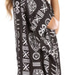 Sakkas Trina Women's Casual Loose Beach Poncho Caftan Dress Cover-up Many Print