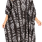 Sakkas Trina Women's Casual Loose Beach Poncho Caftan Dress Cover-up Many Print