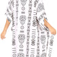 Sakkas Trina Women's Casual Loose Beach Poncho Caftan Dress Cover-up Many Print